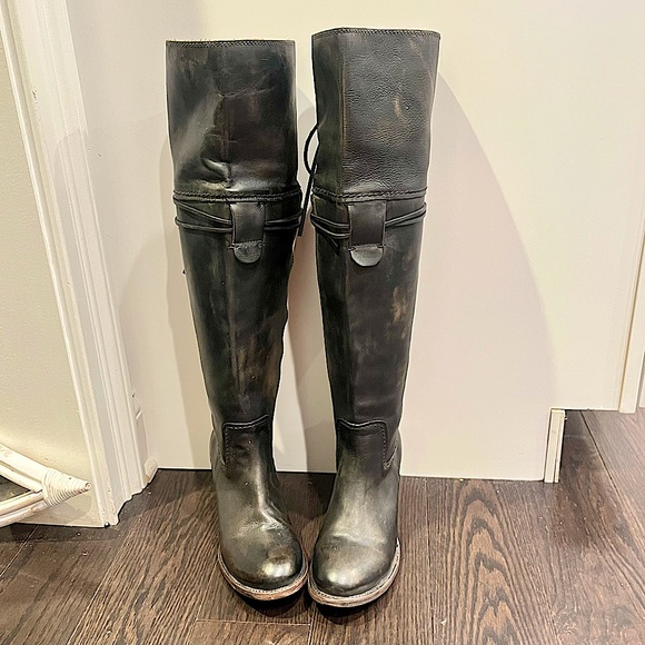 Freebird by Steven Carolina Over the Knee Leather Boots - Picture 15 of 16